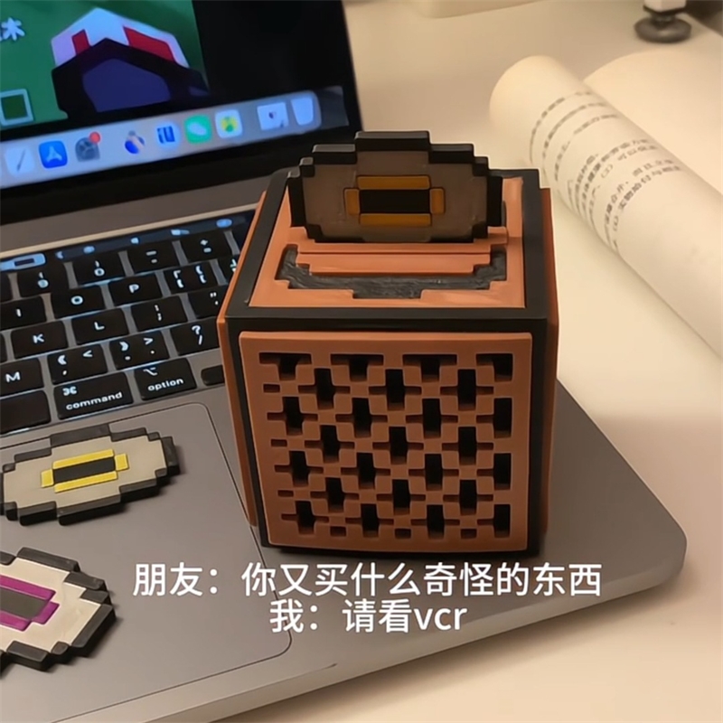 Gaming Accessories For Room - 레드스톤 뮤직 박스 주크박스 픽셀 블록