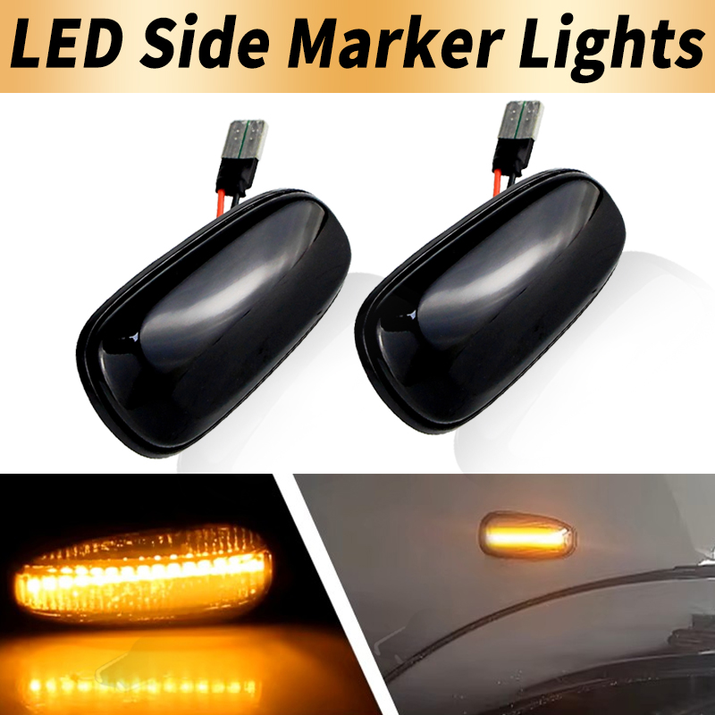 Gaming Accessories Rack - 2PCS LED 다이나믹 사이드 마커 라이트