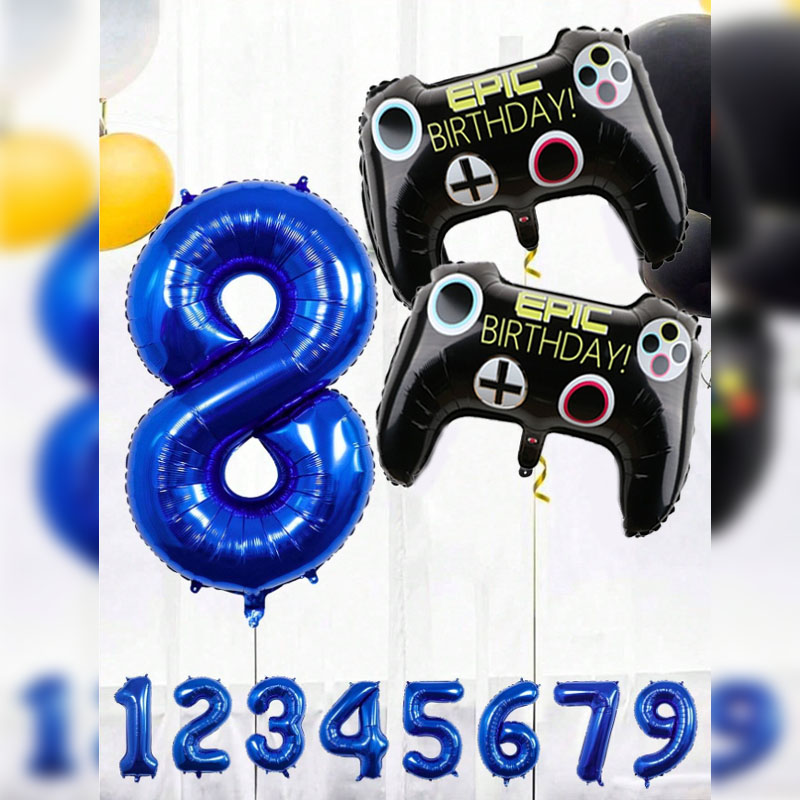 3pcs 비디오 게임 파티 용품 세트 아기 소년 생일  - Gaming Accessories For Room 리뷰 및 가격