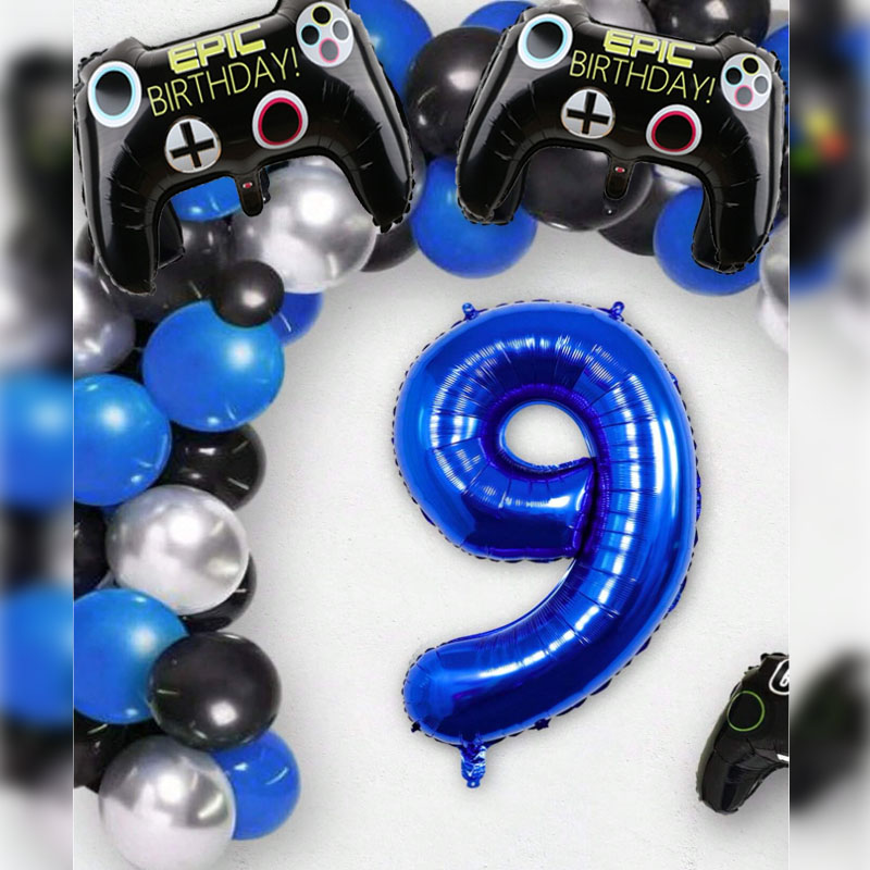 3pcs 비디오 게임 파티 용품 세트 아기 소년 생일  - Gaming Accessories For Room 리뷰 및 가격